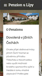 Mobile Screenshot of penzion-ulipy.cz